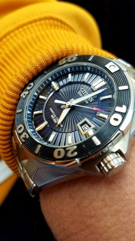 Citizen hot sale signature diver