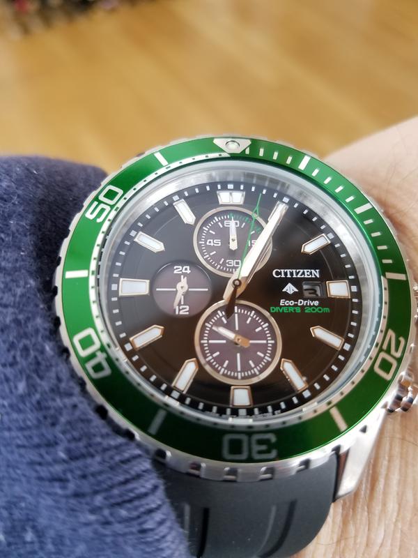 citizen promaster eco drive 200m diver chrono