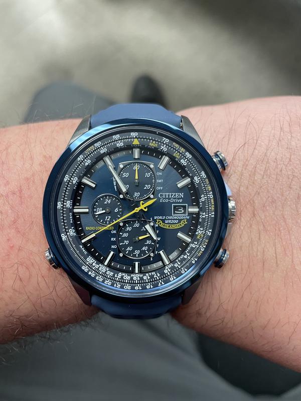 Blue angels world online chronograph atomic