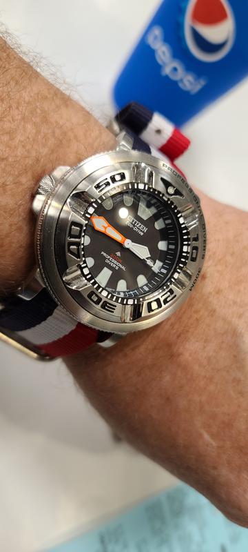 Promaster Diver - Men's Eco-Drive BJ8050-08E Steel Diver Watch