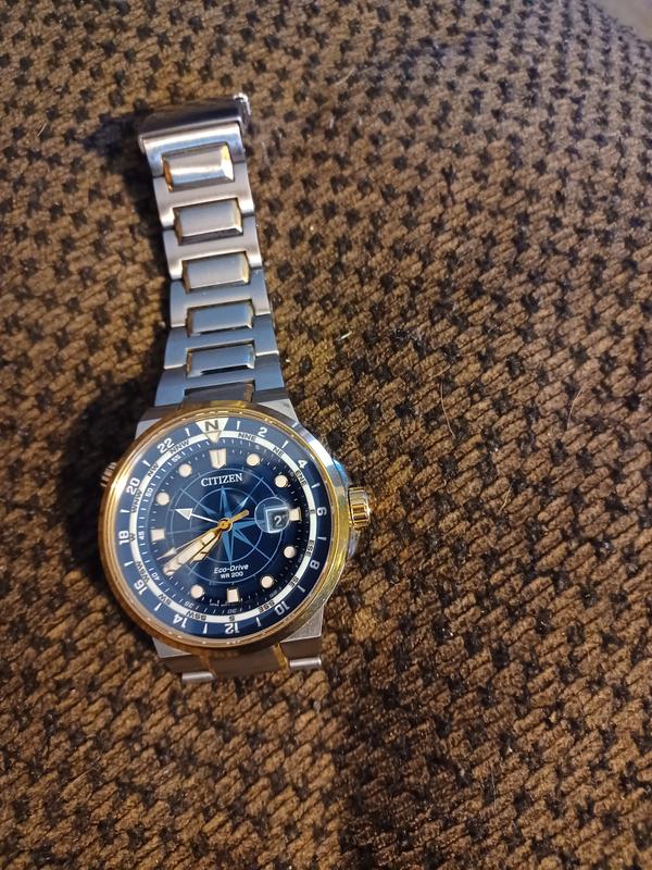 Endeavor Blue Dial Stainless Steel Bracelet BJ7144-52L