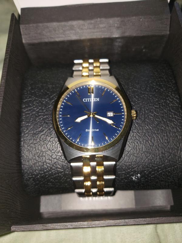 Citizen men's discount watch blue face