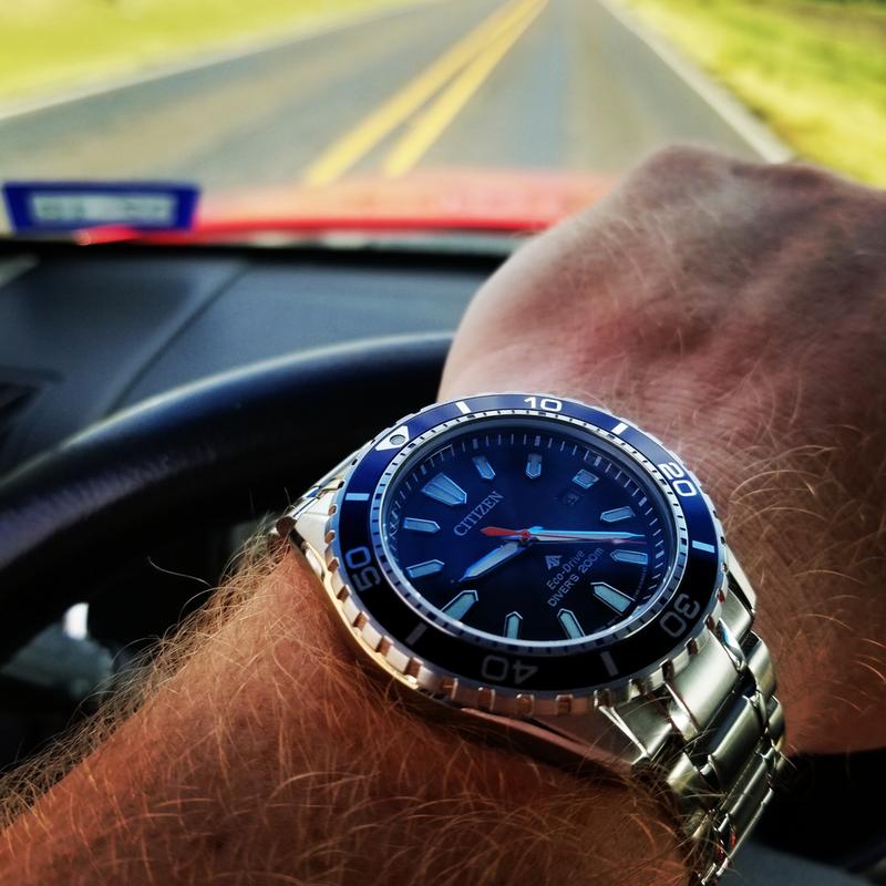 Citizen promaster clearance diver blue