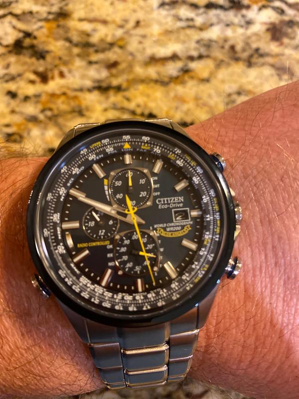 Citizen eco drive 2024 blue angels world chronograph