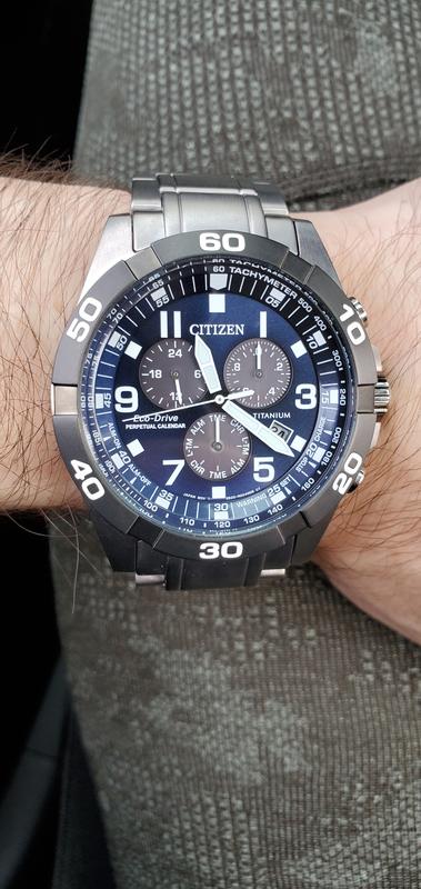 Brycen - Men's Eco-Drive BL5558-58L Super Titanium Watch | CITIZEN