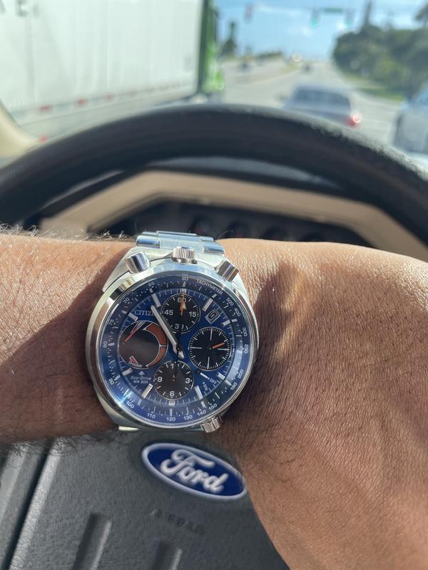 Promaster Tsuno Chronograph Racer - Men's AV0070-57L Blue Watch