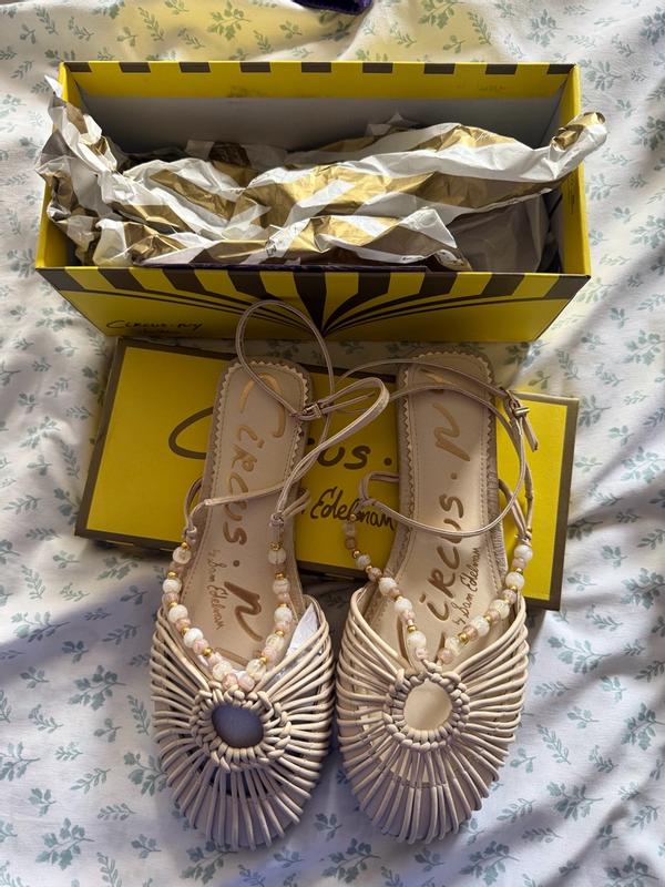 Customer photo for "Love the sandal but fit too small!"