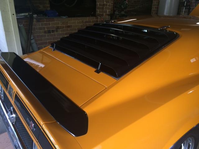 1970 69 70 Mustang Fastback Boss 302 Mach 1 Rear Window Louvers Slats Gasket kit