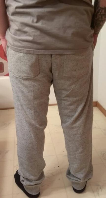 Back of sweatpants