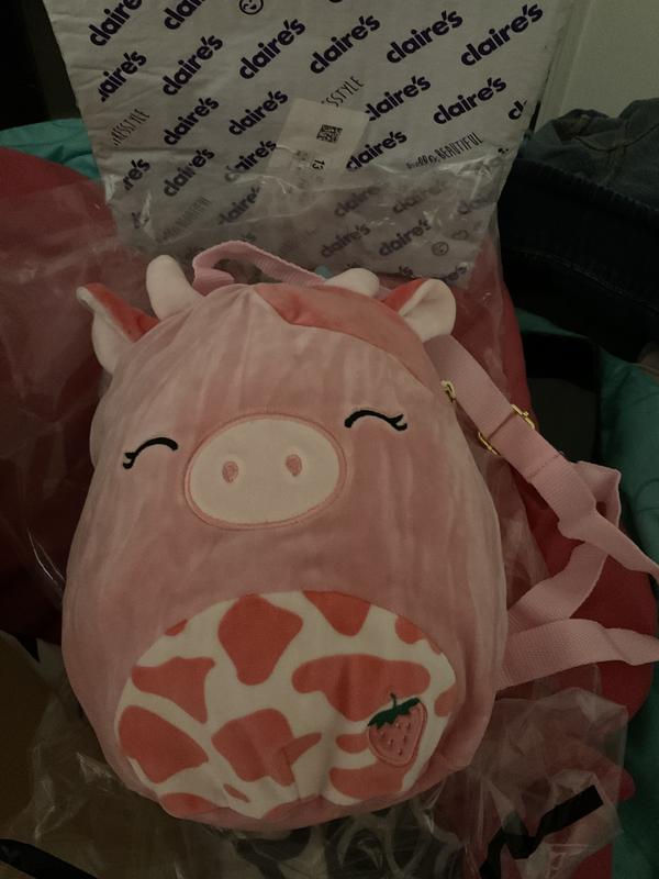 Squishmallows™ 12'' Pink Cow Plush Toy Backpack