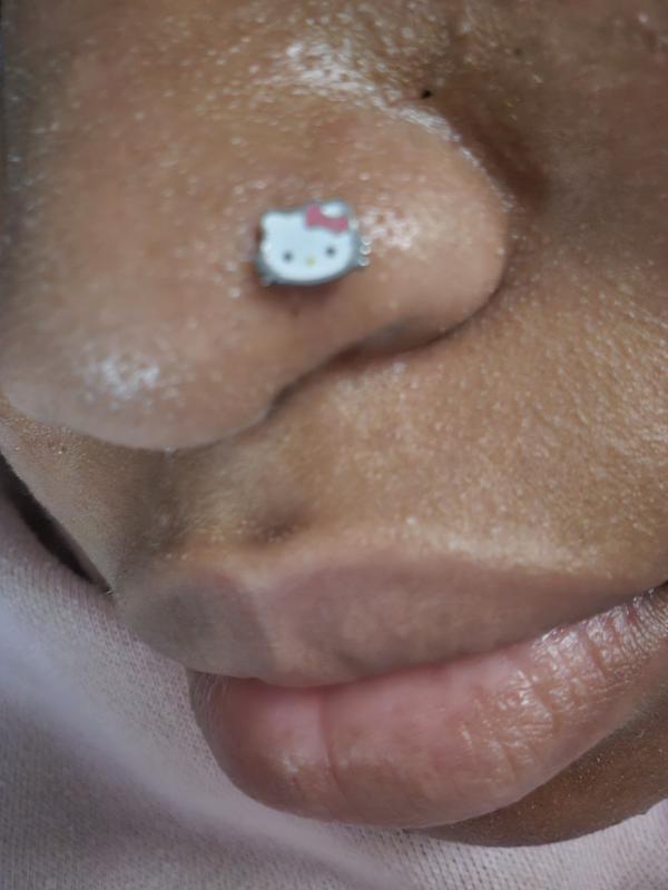 Tiny nose stud on sale claire's