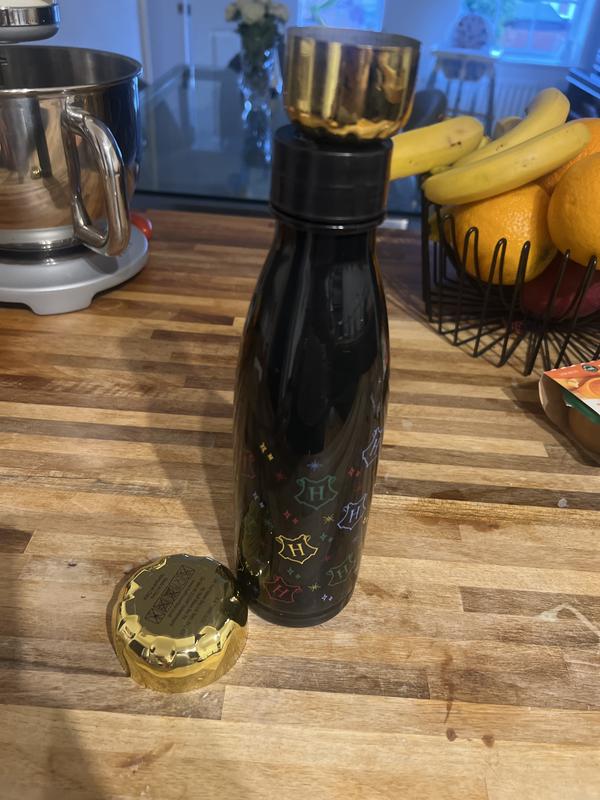 Claire's Harry Potter Water Bottle - 300ml - Pop up Straw Twist