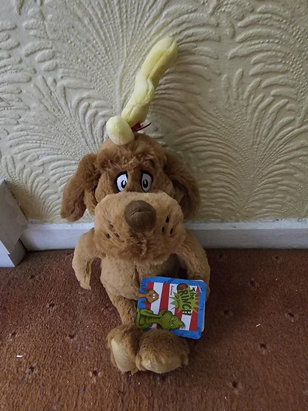 Max the grinch dog stuffed animal best sale