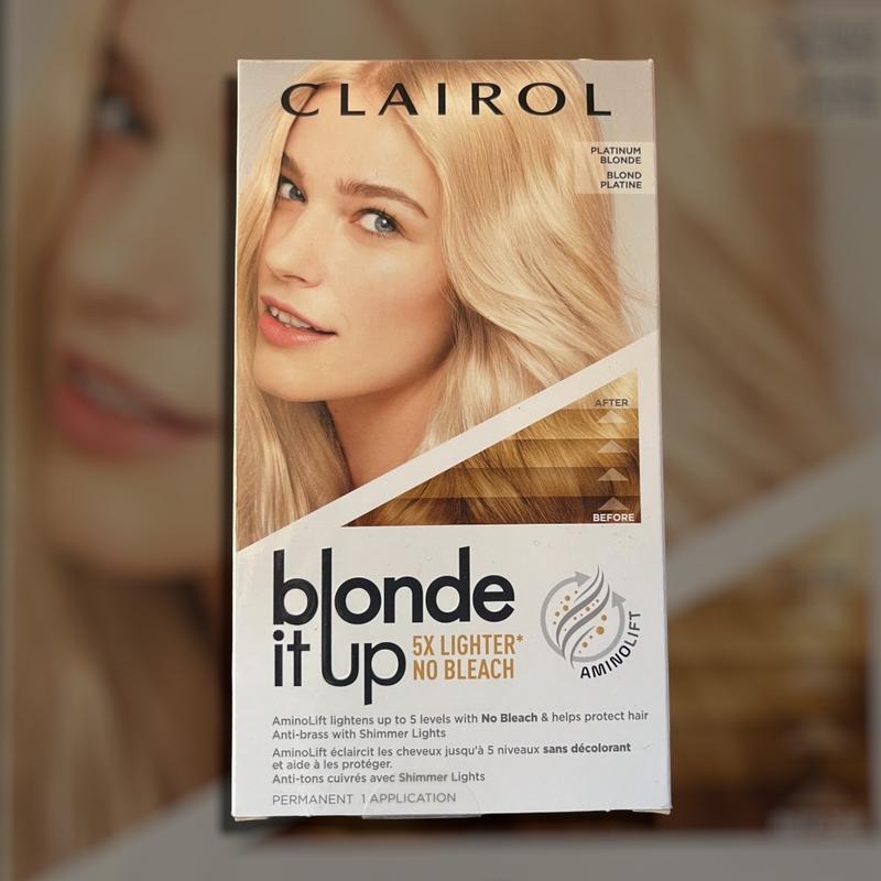 Clairol® Blonde It Up Amino Lift Hair Color in Platinum Blonde Customer  Reviews | Bed Bath & Beyond