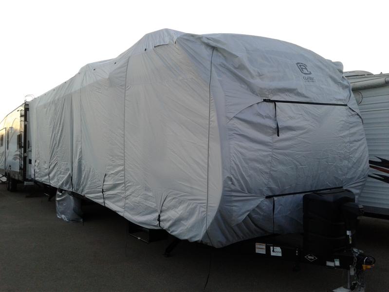 Classic Accessories PermaPRO Soft Custom Fit Class A RV Cover, Fits 40 ...