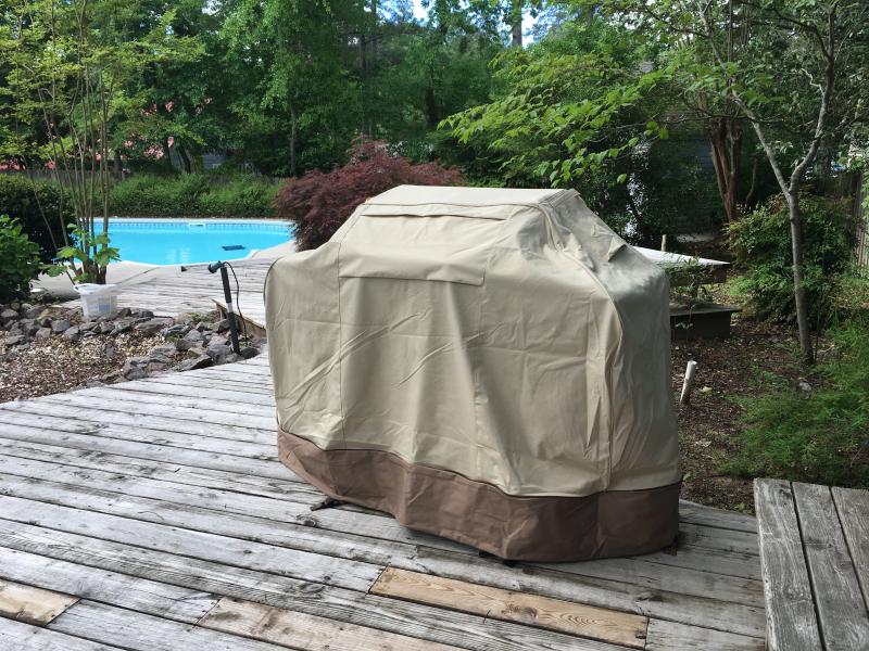 New BBQ cover.