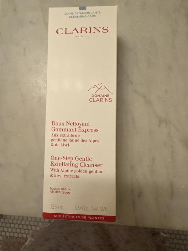 Clarins One-Step Gentle Exfoliating Cleanser - 2-Pack, 1oz Each (Travel Size), All Skin Types, SEALED