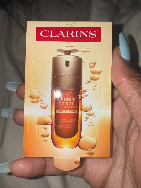 美容液 CLARINS Double Serum 50ml Light Texture DOUBLE SERUM® Light Texture - Firming + Smoothing Anti-Aging