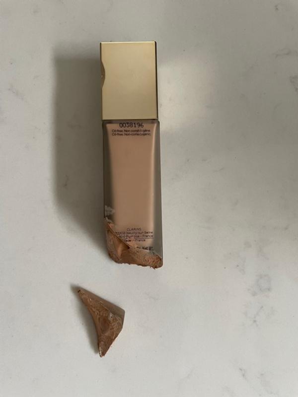 Caution - Corner of Bottle Breaks Easily