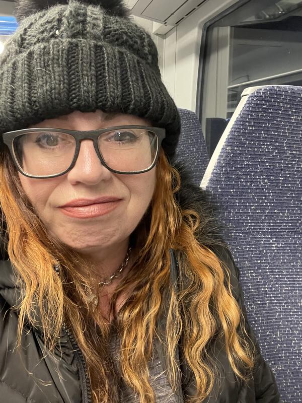 On way home from holiday. Age 52