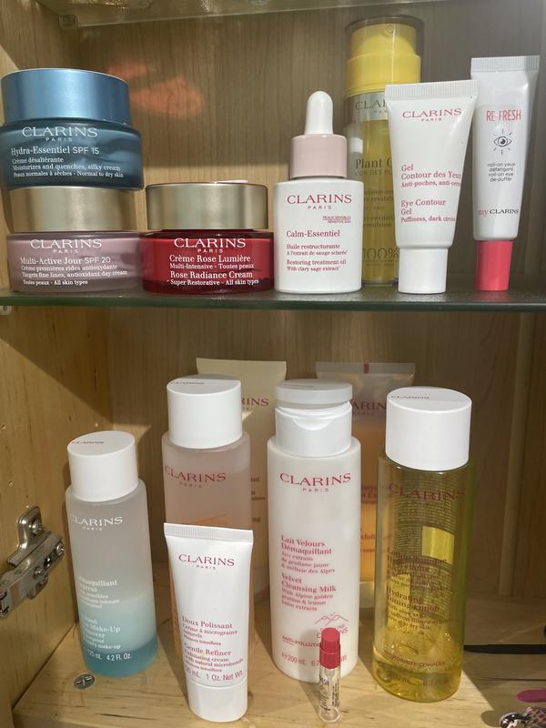 Bit of a Clarins Fan. You only have one face, got to look after it.