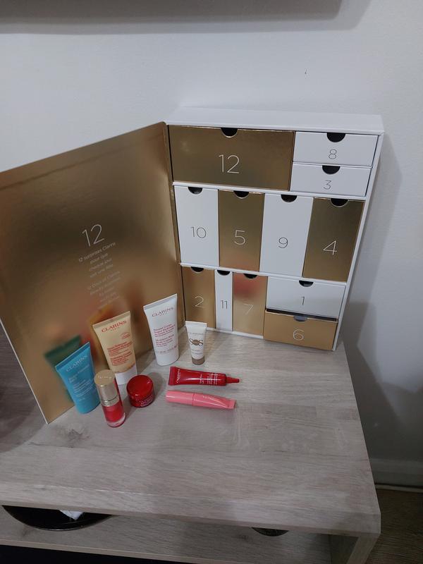 Clarins 12-Pc. Advent Calendar Makeup & Skincare Set - Macy's