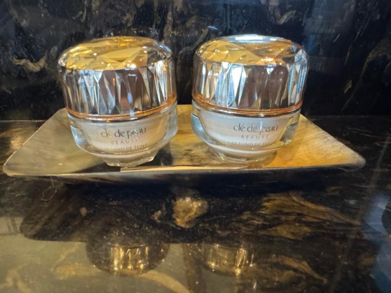 Best face match O30, best neck match BF10 so I use both!