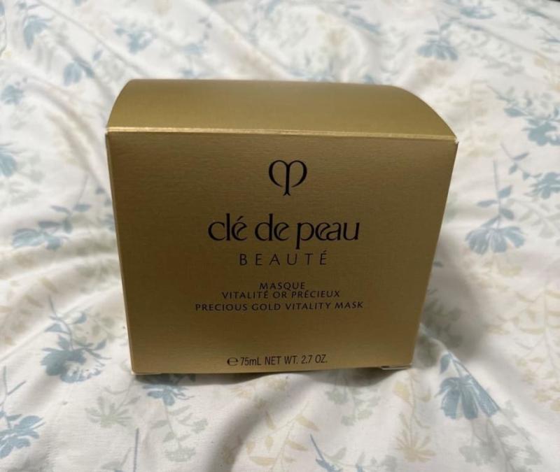 NEW Cle de Peau Precious Gold Vitality store Mask, 2.7 oz.