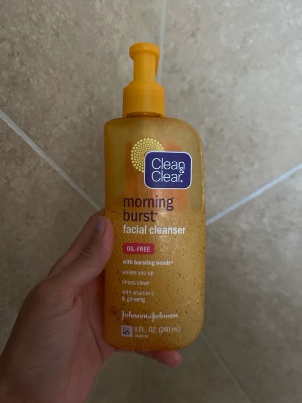 Clean & Clear Morning Burst Oil-free Facial Cleanser With Brightening  Vitamin C For All Skin Types - 8 Fl Oz : Target