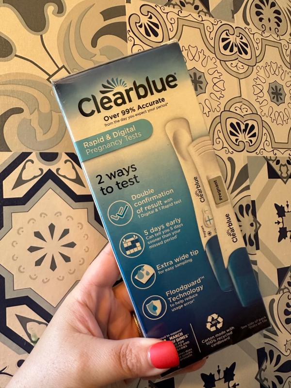  Clearblue Pregnancy Test Combo Pack, 4ct - Digital