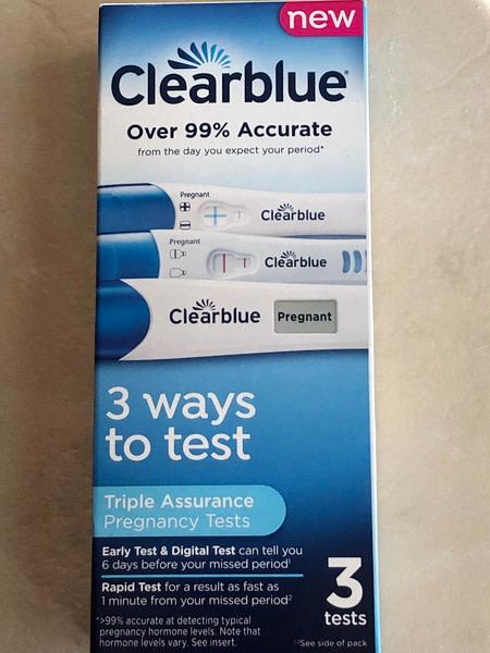 Clearblue Triple Check & Date Home Pregnancy Test Combo Pack, Digital  Pregnancy Test with Weeks Indicator & Ultra Early Pregnancy Tests, 3 Tests