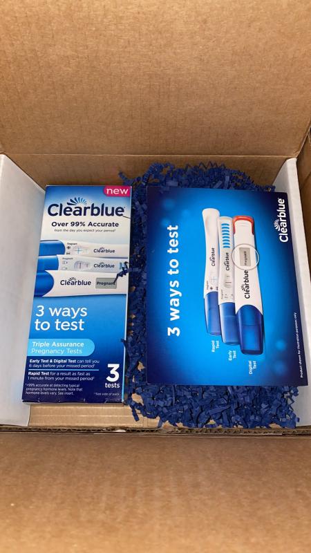  Clearblue Triple Assurance Pregnancy Test Kit, Home Pregnancy  Tests, 3 Ways to Test, 3 Ct : Health & Household
