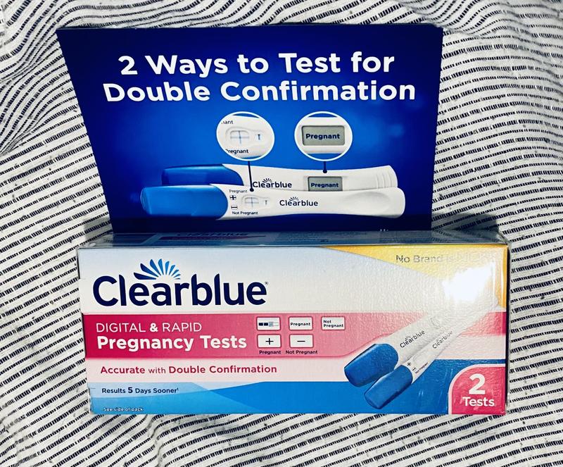 2 Pack Variety Positive Pregnancy Test First Response Clear Blue | Sweet  Confessions