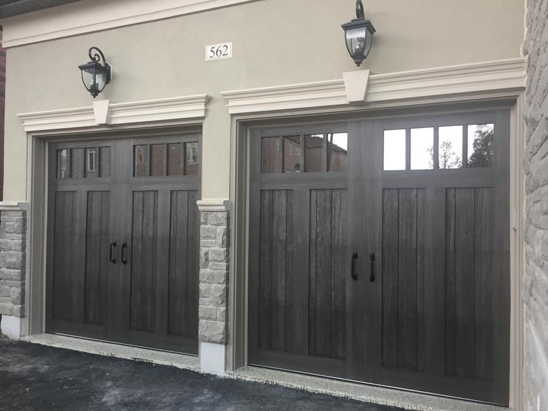 Faux Wood Garage Doors Clopay Canyon Ridge Photos Reviews