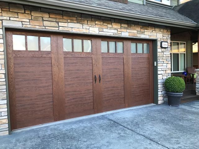 Stockton Garage Door Windows Insulated Two Car Garage Door With Stockton Window Design Garage Doors Garage Doors