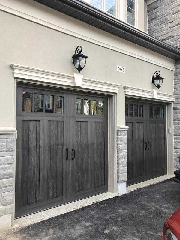 Faux Wood Garage Doors Clopay Canyon Ridge Photos Reviews