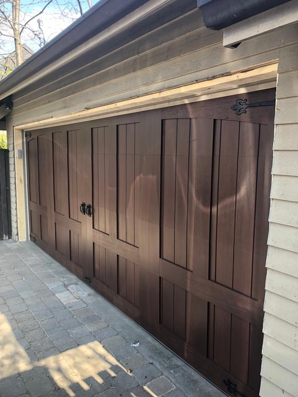 Faux Wood Garage Doors Clopay Canyon Ridge Photos Reviews