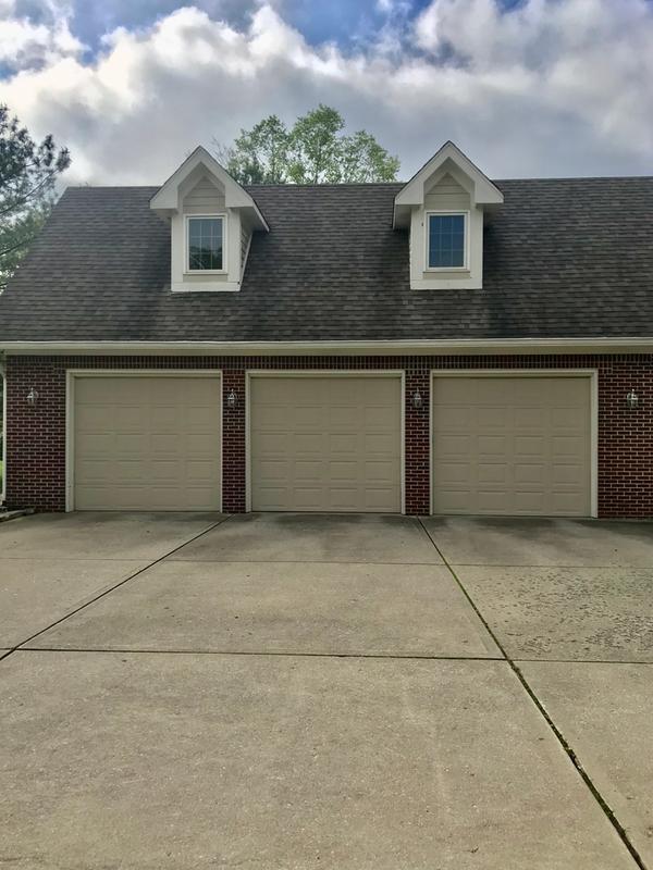 Commercial garage door installation