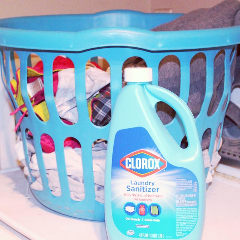 Clorox Bleach-Free Fabric Sanitizer Spray, Color-Safe Laundry Sanitizer -  24 ounces