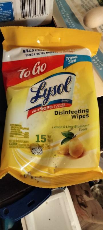 Walgreens Disinfectant Wipes Lemon