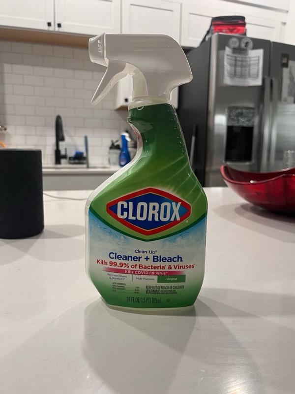 Clorox Clean-Up All Purpose Cleaner W Bleach Spray Bottle Original Scent  1-32oz