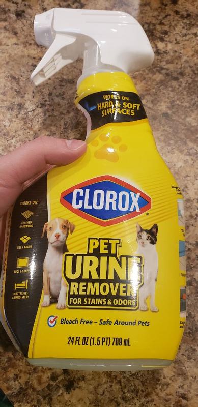 Clorox 32 oz. Urine Remover Spray Cleaner for Stains and Odors 4460031325 The Home Depot