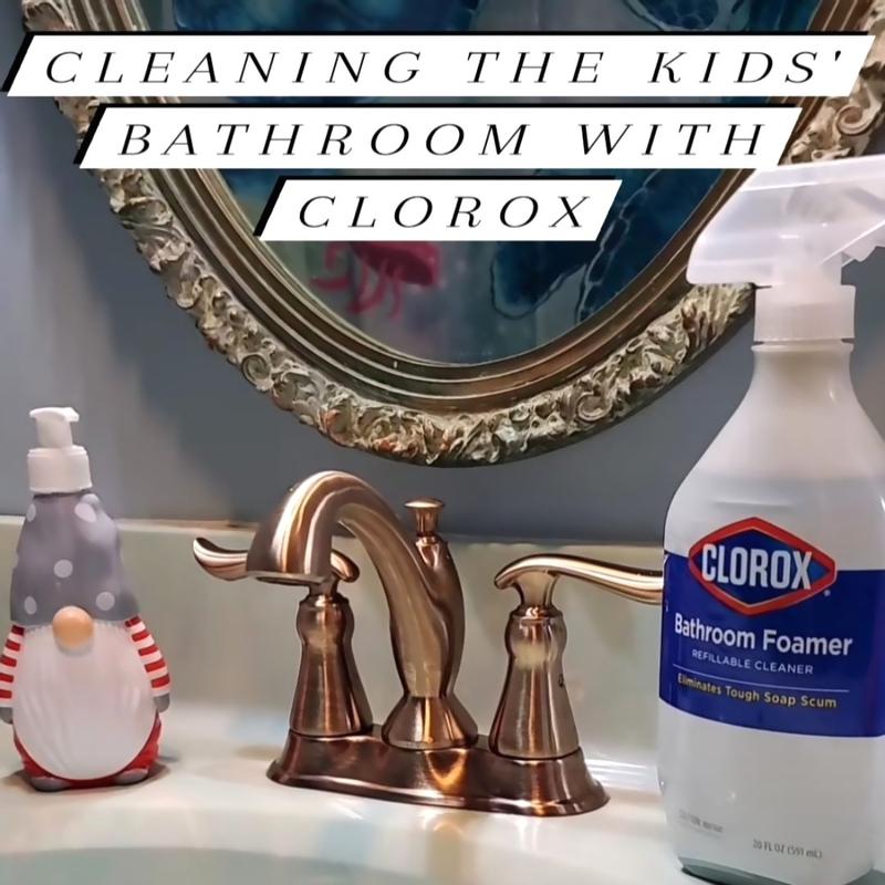 Clorox® Bathroom Foamer Refillable Cleaner Starter Kit