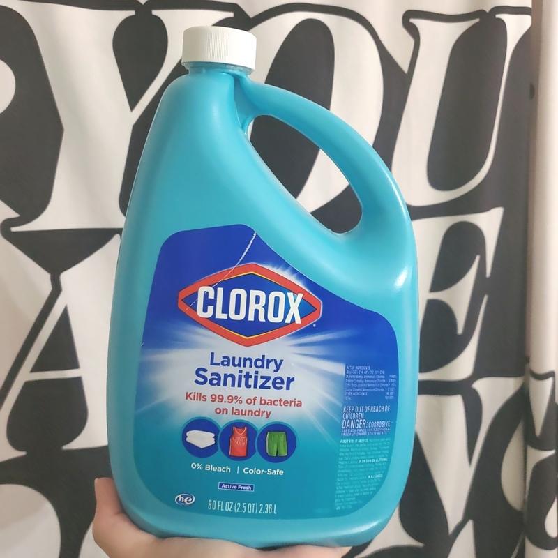 Clorox 80 fl. oz. Bleach Free Color-Safe Laundry Sanitizer 4460032418 - The  Home Depot