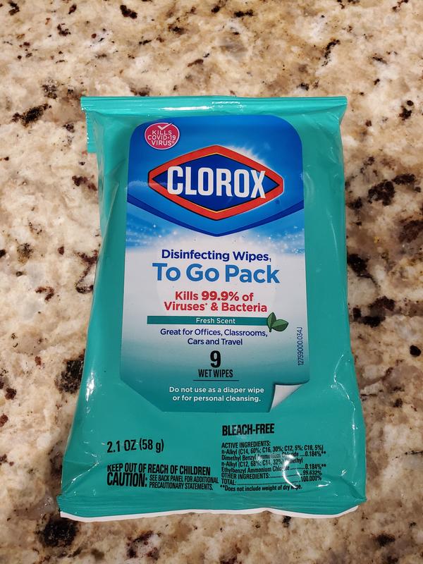 Clorox Disinfecting Wipes Value Pack, Bleach Free Cleaning Wipes, 75 Ct, 3  Pack