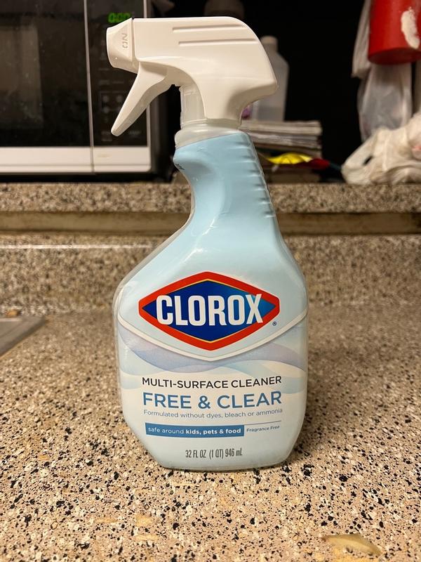 Clorox® Free & Clear Multi-Surface Spray Cleaner