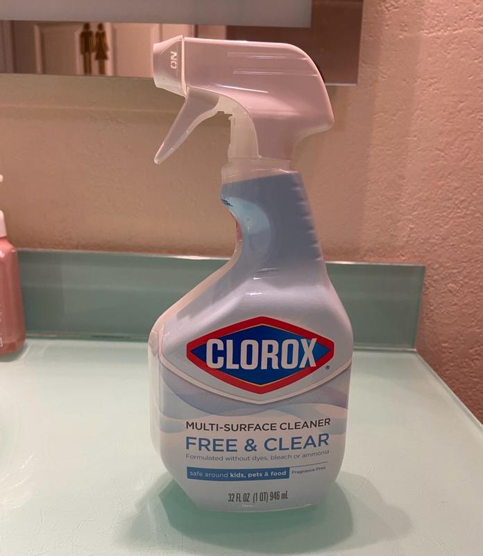 Clorox® Free & Clear Multi-Surface Spray Cleaner
