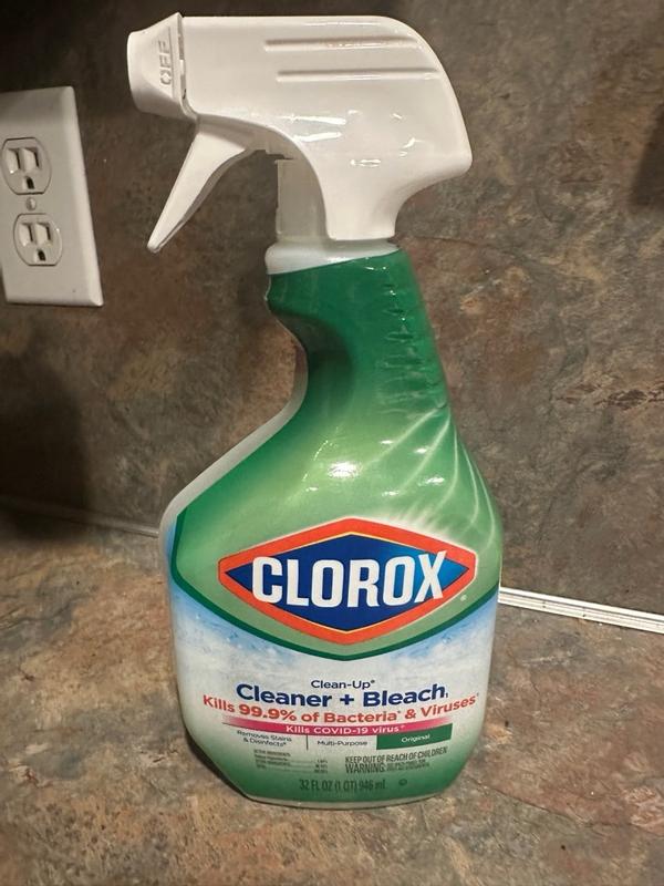 Clorox Clean-Up Disinfectant Cleaner With Bleach, 32Oz Smart Tube Spra