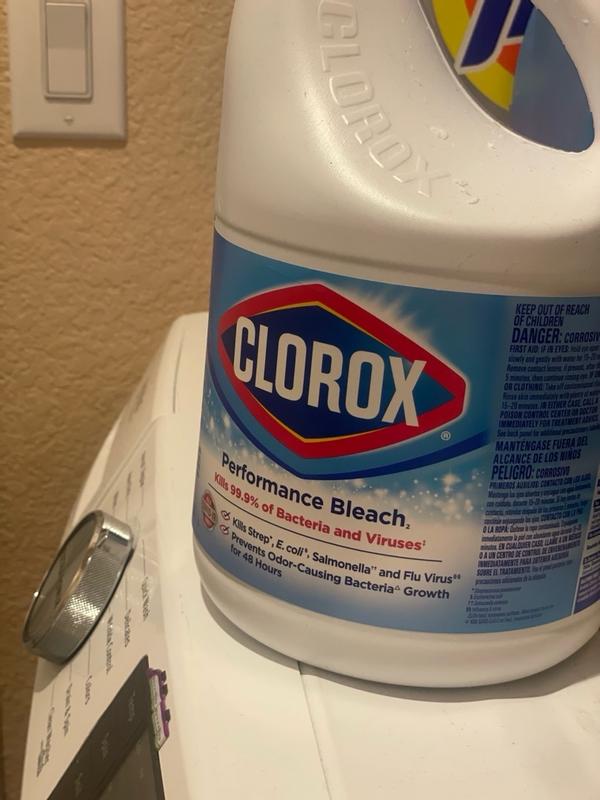 Clorox Regular Bleach Concentrated Liquid 64 fl oz 2 quart Bottle 1 ...