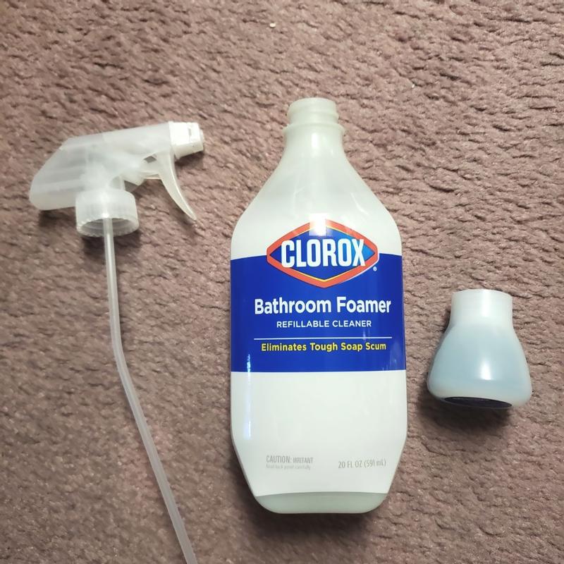 Clorox® Bathroom Foamer Refillable Cleaner Starter Kit